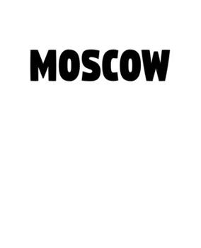 Moscow: A Home Design decorative book for coffee tables, shelves, end tables, and interior design styling - Housewarming Gift Decorum - stack decor books together to create a custom look to any room i