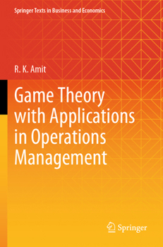 Paperback Game Theory with Applications in Operations Management Book