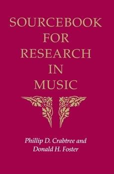 Sourcebook for Research in Music