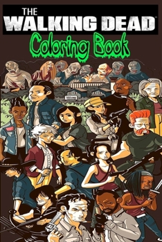 Paperback The Walking Dead Coloring Book: the walking dead, the walking dead season 10 episode 9, the walking dead season 10, walking dead, the walking dead sea Book