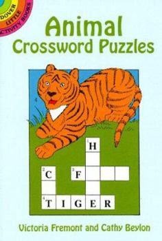 Paperback Animal Crossword Puzzles Book