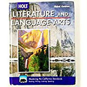 Hardcover Holt Literature and Language Arts: Student Edition Grade 9 2009 Book
