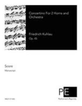 Paperback Concertino For 2 Horns and Orchestra Book