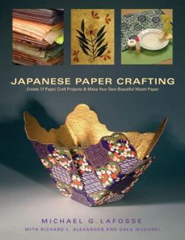 Hardcover Japanese Paper Crafting Book