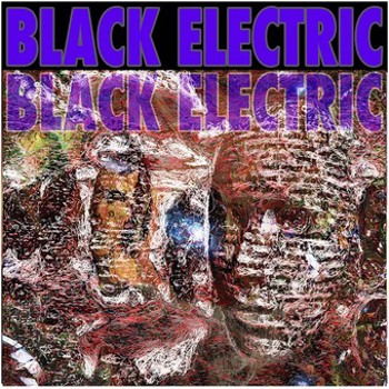Vinyl Black Electric (Purple / Blue With Splat Book