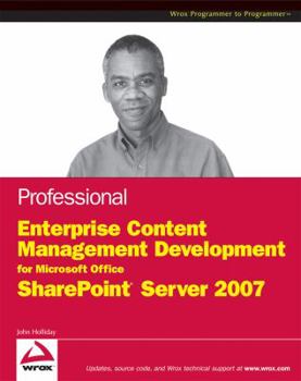 Paperback Professional SharePoint 2007 Records Management Development: Managing Official Records with Microsoft Office SharePoint Server 2007 Book