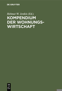 Hardcover Kompendium der Wohnungswirtschaft [German] Book