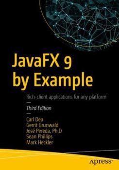 Paperback Javafx 9 by Example Book