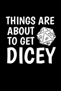 Notebook: Gamer Dice Dungeon Rpg Tabletop Funny Gift 120 Pages, 6X9 Inches, Blank