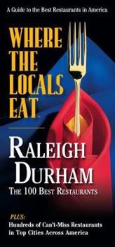 Paperback Where the Locals Eat: Raleigh-Durham Book