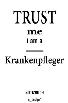 Paperback Notizbuch f?r Krankenpfleger: Originelle Geschenk-Idee [120 Seiten kariertes blanko Papier] [German] Book