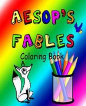 Paperback Aesop's Fables coloring book Vol1 Book