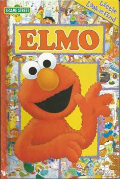 Hardcover Giant Look & Find Elmo Book