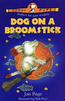 Paperback Dog on a Broomstick (Corgi Pups) Book