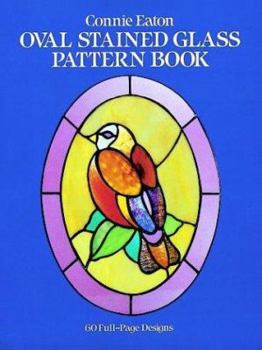 Paperback Oval Stained Glass Pattern Book