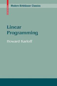 Hardcover Linear Programming (Progress in Theoretical Computer Science) Book