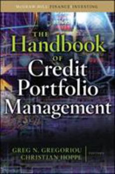 Hardcover The Handbook of Credit Portfolio Management Book