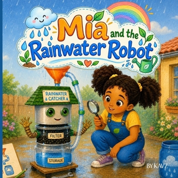 Paperback Mia and the Rainwater Robot: A STEM Adventure About Engineering, Water Conservation, Problem-Solving, and Building a Better World Book