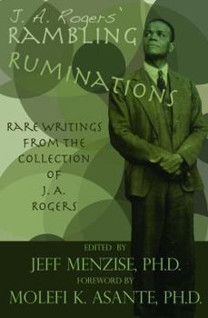 Hardcover J. A. Rogers' Rambling Ruminations Book