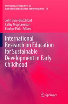 Paperback International Research on Education for Sustainable Development in Early Childhood Book