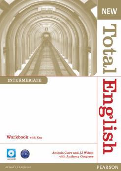 Paperback New Total English Intermediate Workbook with Key and Audio CD Pack [With CD (Audio)] Book