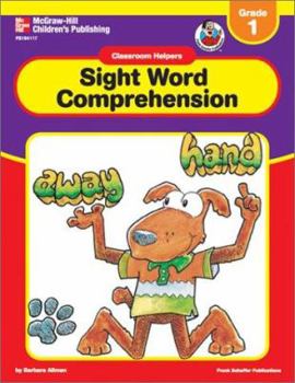 Paperback Classroom Helpers Sight Word Comprehension, Grade K Book