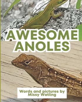 Paperback Awesome Anoles Book