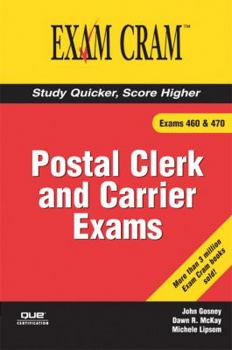 Paperback Exam Cram Postal Clerk and Carrier Exams Book