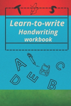 Paperback Pre-writing book: pencil control wordbook, Learn-to-write Book