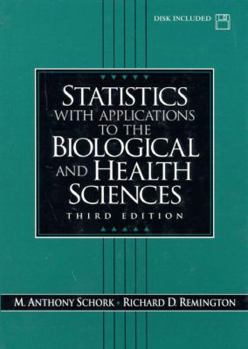 Hardcover Statistics with Applications to the Biological and Health Sciences Book