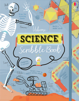 Hardcover Science Scribble Book