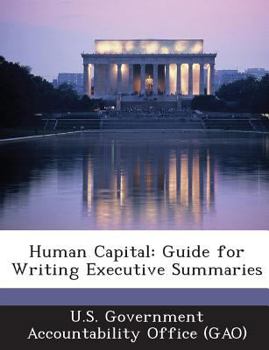 Paperback Human Capital: Guide for Writing Executive Summaries Book