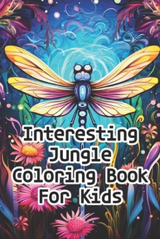 Paperback Interesting Jungle Coloring Book For Kids Book