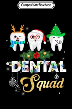 Composition Notebook: Funny Dental Ugly Christmas Sweaters  Journal/Notebook Blank Lined Ruled 6x9 100 Pages