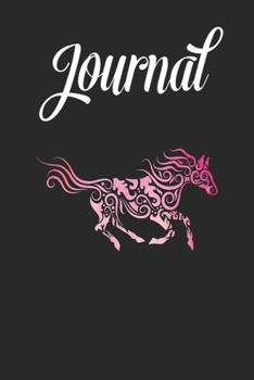 Journal: Fast Watercolor Horse Shirt For Girls Women Men Blank Ruled Line College Journal Notebook Size for Diary Student Teacher Friend with 120 Pages of 6inx9in Blank Paper