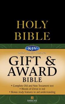 Paperback Gift and Award Bible-KJV Book