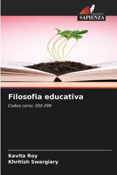 Paperback Filosofia educativa [Italian] Book