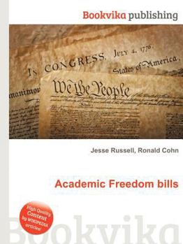 Paperback Academic Freedom Bills Book