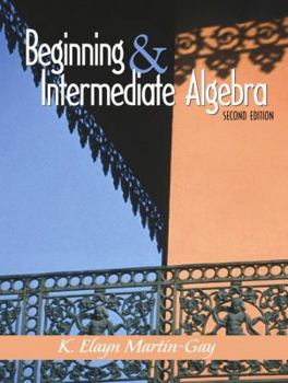Hardcover Beginning and Intermediate Algebra (2nd Edition) Book
