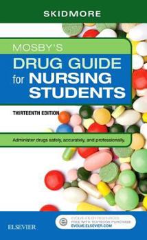 Paperback Mosby's Drug Guide for Nursing Students Book