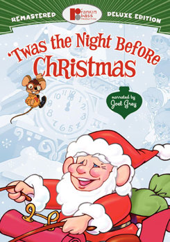 DVD 'Twas The Night Before Christmas Book