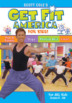 DVD Scott Cole: Get Fit America for Kids Book
