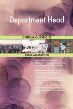 Paperback Department Head Critical Questions Skills Assessment Book