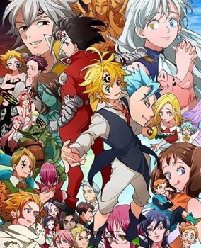 Notebook: Anime Seven Deadly Sins Soft Glossy Cover College Ruled Lined Pages Book 7.5 x 9.25 Inches 110 Pages