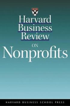 Paperback Harvard Business Review on Nonprofits Book