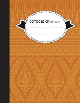 Composition Notebook, 8.5 x 11, 110 pages: Grouy-Cherng Teppanom 2 :