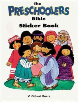 Paperback The Preschoolers Bible Sticker Book