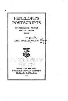 Paperback Penelope's postscripts, Switzerland, Venice, Wales, Devon, home Book