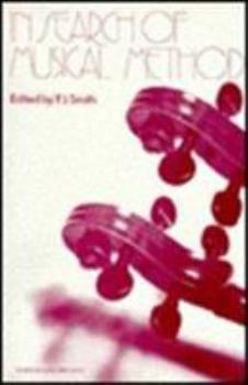 Hardcover In Search of Musical Method Book