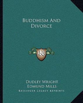 Paperback Buddhism And Divorce Book